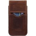 Burkley Gürteltasche für Samsung Galaxy S20 Vertikal Handyhülle Holster Schutzhülle geeignet für Galaxy S20 Hülle mit Gürtel-Schlaufe (Kaffee Braun)