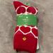 Kate Spade Accessories | Kate Spade Ny Hearts Posy Red Crew Socks | Color: Pink/Red | Size: Os