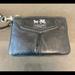 Coach Accessories | Coach Small Leather Wristlet | Color: Black | Size: Os