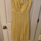 J. Crew Dresses | Jcrew Bridesmaid/Party Dress In Silk | Color: Yellow | Size: 10