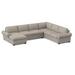 Multi Color Sectional - Edgecombe Furniture 140" Wide Right Hand Facing Sleeper Corner Sectional /Upholstery | 38 H x 140 W x 38 D in | Wayfair