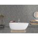 MSI Oxide Blanc 12" x 12" Matte Porcelain Mesh-Mounted Mosaic Wall & Floor Tile Porcelain in Gray/Brown | 2 H x 2 W x 0.39 D in | Wayfair
