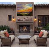 Orren Ellis Rouben Sonoran Sunset Outdoor Art All-Weather Canvas | 30 H x 1.5 W x 40 D in | Wayfair 2B188DC1B65E4FBEA2510A05F064E00A