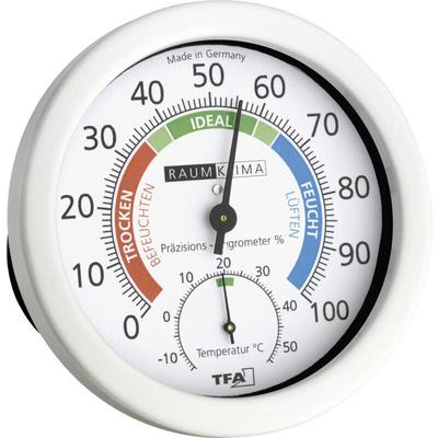 45.2028 Thermo-/Hygrometer Weiß - Tfa Dostmann