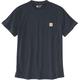 Carhartt Force Relaxed Fit Midweight Pocket T-Shirt, blau, Größe L