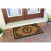 A1HC Hand Crafted by Artisans Geneva Monogrammed Entry doormat (24" x 39")