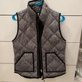 J. Crew Jackets & Coats | J.Crew Herringbone Vest | Color: Black | Size: Xs