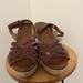 American Eagle Outfitters Shoes | American Eagle Wedges Size 8.5 | Color: Brown/Tan | Size: 8.5