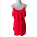 American Eagle Outfitters Dresses | American Eagle Outfitters Open Tie Back Summer Dress Size M | Color: Pink/Red | Size: M