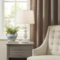 Martha Stewart Astoria Resin Table Lamp Resin/Metal/Fabric in White | 26 H x 15 W x 15 D in | Wayfair MT153-0053