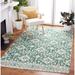 SAFAVIEH Handmade Dip Dye Nicki Floral Wool Rug