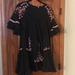 Free People Dresses | Nwot Free People Embroidered Dress | Color: Black | Size: S