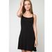 Brandy Melville Dresses | Brandy Melville Black Scoop Neck Slip Tank Dress | Color: Black | Size: One Size