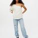 Urban Outfitters Tops | Nwt Urban Outfitters Linen Top | Color: Cream | Size: M