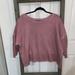 American Eagle Outfitters Sweaters | American Eagle Outfitters 3/4 Sleeve Sweater Boxy | Color: Pink | Size: Xl