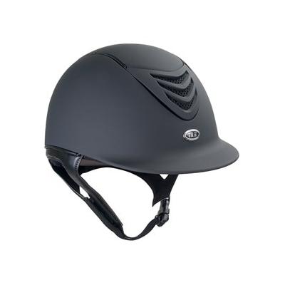 IRH R4G Helmet - L - Matte Black/Black Matte Vent - Smartpak