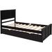 Red Barrel Studio® Karpeta Twin Platform Bed Wood in Brown | 41.3 H x 42.7 W x 79.92 D in | Wayfair C8F57BBEA4764CEEA9391DB2A6569572