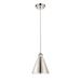 Innovations Lighting Bruno Marashlian Ballston Cone 8 Inch Mini Pendant - 516-1P-PN-MBC-8-PN-LED