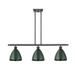 Innovations Lighting Bruno Marashlian Plymouth Dome 36 Inch 3 Light Linear Suspension Light - 516-3I-PC-MBD-75-RD-LED