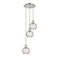 Innovations Lighting Bruno Marashlian Athens Water Glass 12 Inch 3 Light Multi Light Pendant - 113B-3P-PN-G1215-6