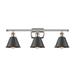 Innovations Lighting Bruno Marashlian Smithfield 26 Inch 3 Light Bath Vanity Light - 516-3W-PN-M8-BK-LED