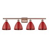 Innovations Lighting Bruno Marashlian Plymouth Dome 37 Inch 4 Light Bath Vanity Light - 516-4W-SG-MBD-75-BL-LED