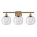 Innovations Lighting Bruno Marashlian Athens 26 Inch 3 Light Bath Vanity Light - 516-3W-BB-G124-8-LED