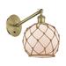 Innovations Lighting Bruno Marashlian Farmhouse Rope 13 Inch Wall Sconce - 518-1W-PN-G121-8RB