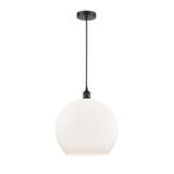 Innovations Lighting Bruno Marashlian Athens 13 Inch Large Pendant - 616-1P-BK-G121-14