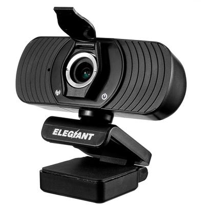 ELEGIANT EGC-C01 1080P HD-Webcam mit integrierter Micro-Blickschutzabdeckung für Videoanrufe