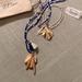 J. Crew Jewelry | J Crew Gold Leaf Beaded Necklace And Bracelet | Color: Blue/White | Size: Os