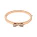 Kate Spade Jewelry | Kate Spade New York Ready Set Bow Bangle Hinged Bracelet | Color: Gold/Pink | Size: Os