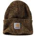 Carhartt Accessories | Carhartt Brwn &. Black Hat Cap Beanie New | Color: Brown/White | Size: Os