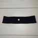 Lululemon Athletica Accessories | Black Lululemon Headband | Color: Black | Size: Os