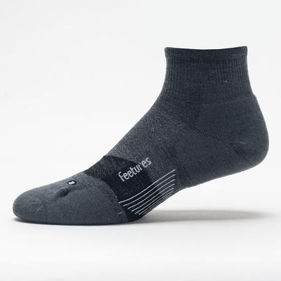 Feetures Merino 10 Cushion Quarter Socks Socks Gra...