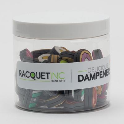 Racquet Inc Delicious Dampeners Jar Of 60 Vibration Dampeners Assortment 1