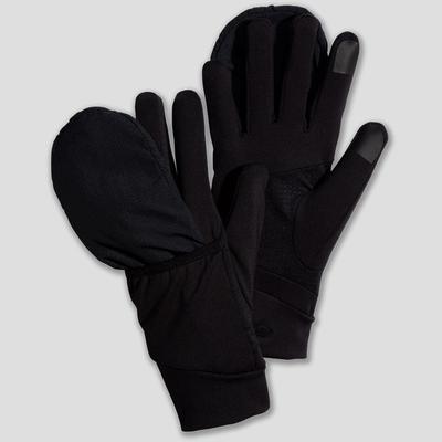 Brooks Draft Hybrid Gloves Running Gloves Black