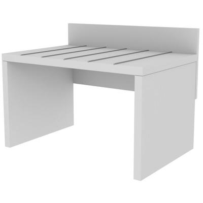 Mobilfino Camerette - ART.PV7904 - Support valise 69x45x51.8 (LxPxH) - blanc - blanc
