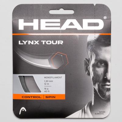 HEAD Lynx Tour 16 1.30 Tennis String Packages Grey