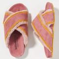 Anthropologie Shoes | Laidback London Cali Suede Slippers - Mauve/Pink | Color: Pink | Size: 8
