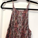 American Eagle Outfitters Dresses | High Neck Floral Dress | Color: Purple | Size: 2