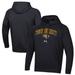 Men's Under Armour Black Towson Tigers All Day Fleece Pullover Hoodie