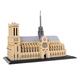 LULUFUN Building Blocks Set Notre Dame de Paris World-Famous Architecture Building Set Mini Micro Building Blocks Toys, Gift for Adults and Children