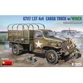 Miniart MIN35389 1:35-1.5t 4x4 G7117 Cargo Truck w/Winch Scale Model kit, Unpainted