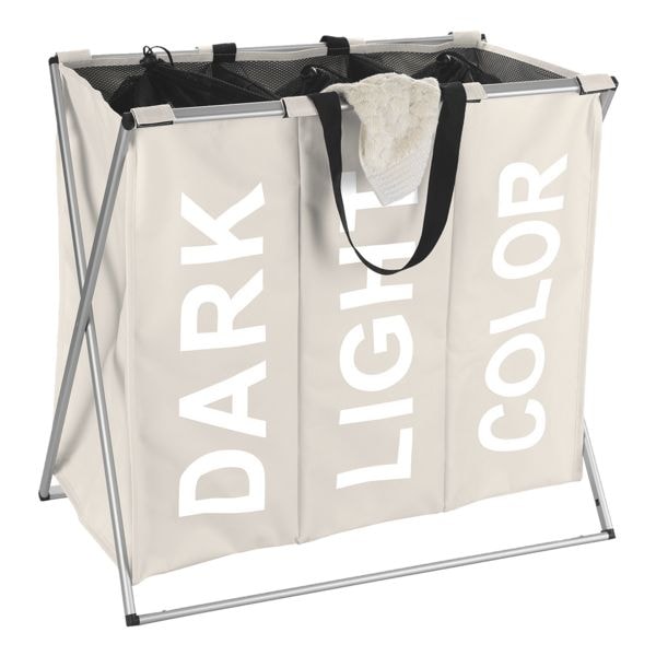 Wenko Wäschesammler »Trio« 130 l beige Image
