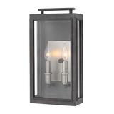 Hinkley Lighting Sutcliffe 2 Light 17" Tall Outdoor Wall Sconce with