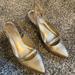 Lilly Pulitzer Shoes | Lilly Pulitzer Gold Heels | Color: Gold | Size: 6