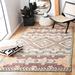 White 60 x 60 x 0.16 in Area Rug - The Twillery Co.® Glynda Southwestern Handmade Flatweave Jute Tan Area Rug Jute & Sisal | Wayfair