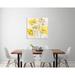 Red Barrel Studio® "Gold & White Contemporary Poppies Neutral" Gallery Wrapped Canvas By Carol Rowan Canvas in Yellow | Wayfair