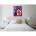 Red Barrel Studio® "Figs" Gallery Wrapped Canvas By Chiara Magni Canvas in Black/Blue/Gray | 20 H x 16 W x 1.5 D in | Wayfair